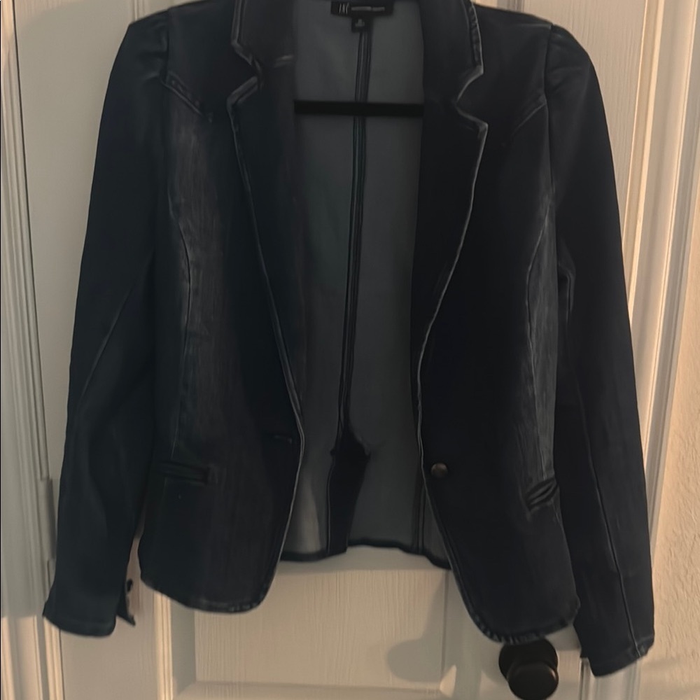 INC International Concepts Dark Blue Blazer